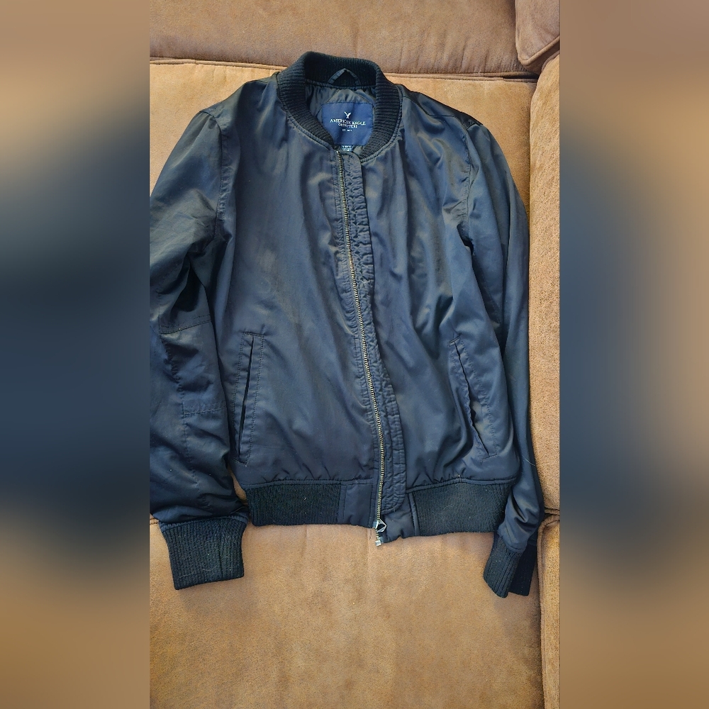 Navy Bomber Jacket